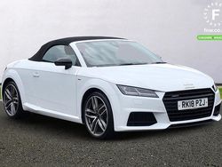 White Used 2018 Audi TT Black Edition Cabriolet | £21,899 (Fair price)