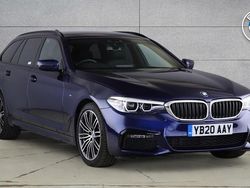 Blue Used 2020 BMW 520 M Sport Estate | £24,750 (A bit pricey)