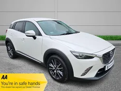 White Used 2017 Mazda CX-3 Inclusive SUV | £10,980 (Fair price)