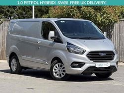 Moondust silver (metallic paint) Used 2021 Ford Transit Custom Limited | £15,945 (Fair price)