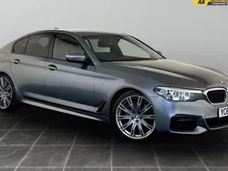 Blue Used 2019 BMW 530 M Sport Sedan | £15,595 (Good price)