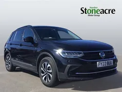 Black Used 2022 VW Tiguan Active SUV | £19,495 (Good price)