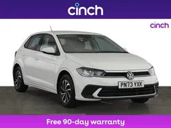 White Used 2023 VW Polo Life Hatchback | £16,599 (Fair price)