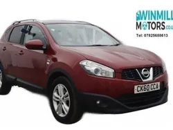 Red Used 2010 Nissan Qashqai N-TEC SUV | £2,195