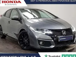 Silver Used 2016 Honda Civic Sport Hatchback | £8,465 (Fair price)