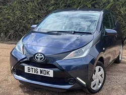 Blue Used 2016 Toyota Aygo X-play Hatchback | £5,485 (Fair price)