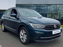 Blue Used 2022 VW Tiguan Life SUV | £19,869 (Super price)