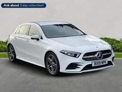 White Used 2019 Mercedes A180 AMG line Hatchback | £16,699 (A bit pricey)