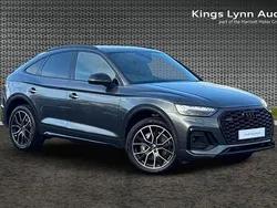Grey Used 2024 Audi Q5 Sportback Black Edition SUV | £44,633 (Good price)