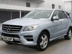 Silver Used 2014 Mercedes ML350 AMG SUV | £12,499 (Fair price)