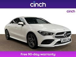 White Used 2019 Mercedes CLA220 AMG line Sedan | £19,299 (Fair price)