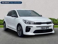 White Used 2022 Kia Rio GT-Line S Hatchback | £13,095 (Good price)