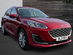 Red Used 2021 Ford Kuga Vignale SUV | £19,990 (Fair price)