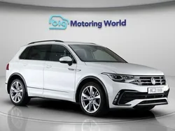 White Used 2021 VW Tiguan R-line SUV | £23,200 (Good price)