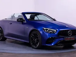 Blue Used 2022 Mercedes E53 AMG Premium Plus Cabriolet | £49,499 (Fair price)