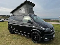 Black Used 2022 VW T6.1 Highline Van | £36,000 (A bit pricey)
