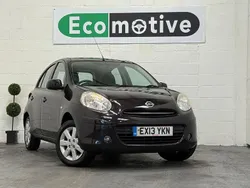 Black Used 2013 Nissan Micra Acenta Hatchback | £5,087 (Fair price)
