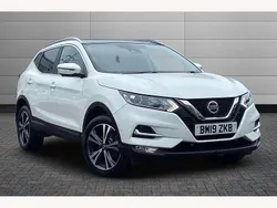 Storm white Used 2019 Nissan Qashqai N-Connecta SUV | £12,395 (Good price)