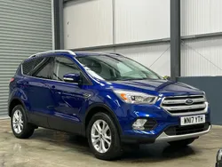 Blue Used 2017 Ford Kuga Titanium SUV | £9,991 (Fair price)