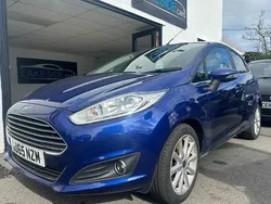 Blue Used 2015 Ford Fiesta Titanium Hatchback | £4,995 (Fair price)