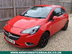 Red Used 2016 Vauxhall Corsa SRi Hatchback | £4,997 (Fair price)