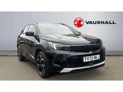 Black Used 2022 Vauxhall Grandland X Ultimate SUV | £17,631 (Fair price)