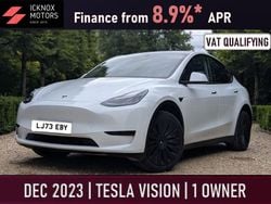 White Used 2023 Tesla Model Y RWD SUV | £25,490 (Fair price)