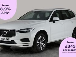 White Used 2021 Volvo XC60 Momentum SUV | £22,205 (Fair price)