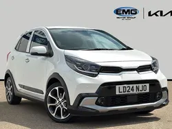 Clear white Used 2024 Kia Picanto X-Line Hatchback | £15,595 (Fair price)