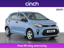 Blue Used 2018 Kia Picanto Hatchback | £6,949 (Fair price)