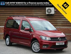 Red Used 2019 VW Caddy Maxi Life Life MPV | £20,495 (A bit pricey)