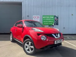 Red Used 2017 Nissan Juke Visia SUV | £7,495 (Good price)