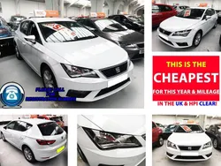 White Used 2019 Seat Leon SE Hatchback | £8,985 (Good price)
