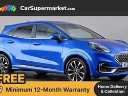 Blue Used 2021 Ford Puma Gen-E ST-Line Hatchback | £16,697 (Fair price)