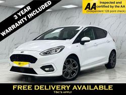 White Used 2020 Ford Fiesta ST-Line Hatchback | £10,995 (Fair price)