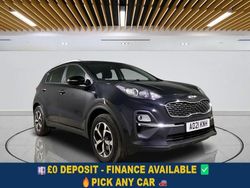 Black Used 2021 Kia Sportage 2 SUV | £10,799 (Fair price)