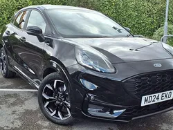 Black Used 2024 Ford Puma ST-Line X Hatchback | £20,580 (Fair price)