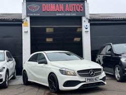 White Used 2016 Mercedes A180 AMG line Hatchback | £10,995 (A bit pricey)