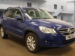 Blue Used 2011 VW Tiguan Match SUV | £2,999 (Fair price)
