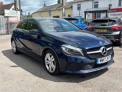 Blue Used 2017 Mercedes A180 Premium Hatchback | £9,000 (Fair price)