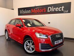 Red Used 2017 Audi Q2 S-Line SUV | £11,240 (Fair price)