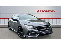 Grey Used 2021 Honda Civic Sport Hatchback | £15,795 (Fair price)