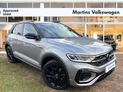 Silver Used 2023 VW T-Roc R-line SUV | £30,495 (Expensive)