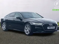 Black Used 2018 Audi A7 S-Line Hatchback | £24,999 (Good price)