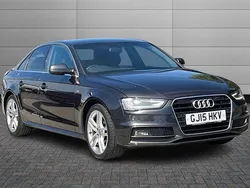 Grey Used 2015 Audi A4 S-Line Sedan | £9,750 (Fair price)