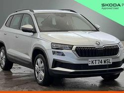 Brilliant silver metallic Used 2025 Skoda Karoq SE Drive SUV | £23,249 (Good price)
