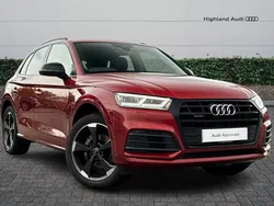 Red Used 2020 Audi Q5 Black Edition SUV | £29,985 (Fair price)