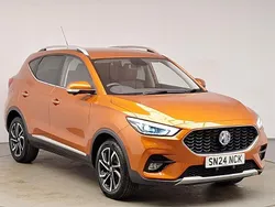 Orange Used 2024 MG ZS Exclusive Sedan | £14,798 (Fair price)