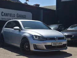 Silver Used 2017 VW Golf VII GTD Hatchback | £13,495 (Fair price)