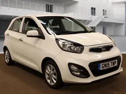 White Used 2015 Kia Picanto 2 Hatchback | £8,295 (Fair price)